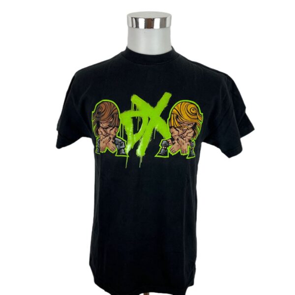 T-Shirt wrestling originale WWE D-Generation X anni 2000