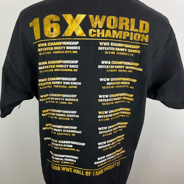 WWE T-shirt Nature Boy Ric Flair 2008 4 WWE T-shirt Nature Boy Ric Flair 2007