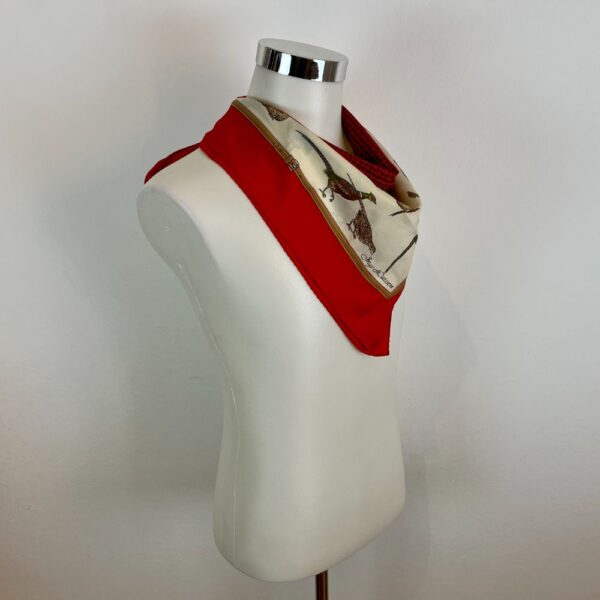 Foulard vintage fantasia anatre