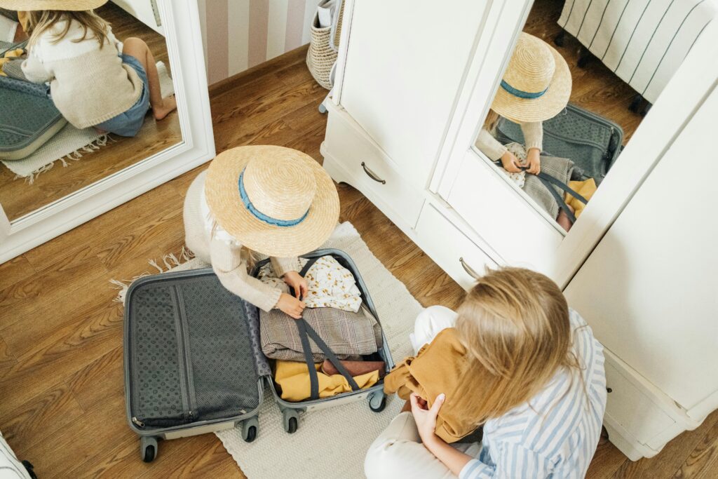 viaggiare leggero con stile vintage