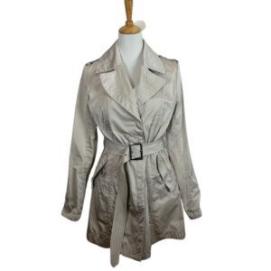 Trench Allegri bianco ghiaccio