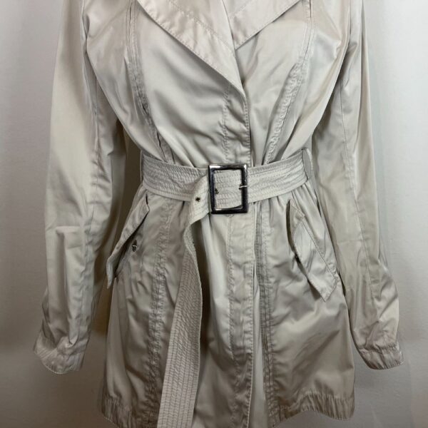 Trench Allegri bianco ghiaccio