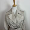 Trench Allegri bianco ghiaccio