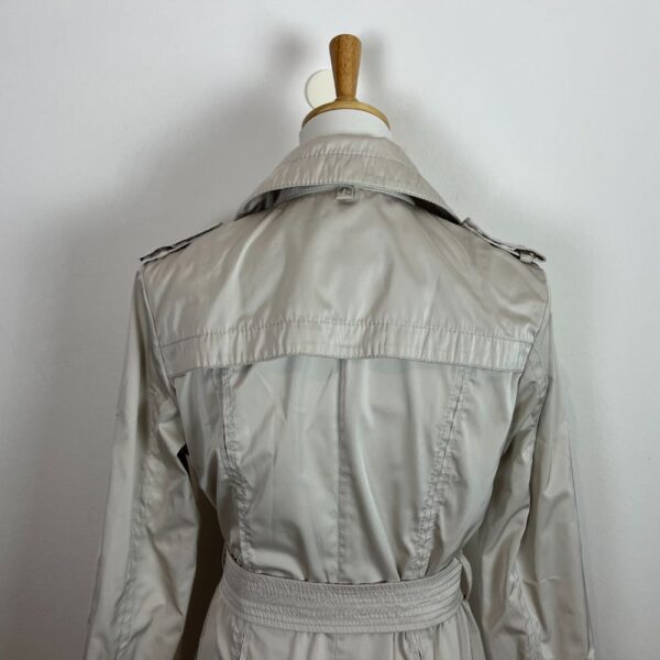 Trench Allegri bianco ghiaccio