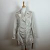 Trench Allegri bianco ghiaccio