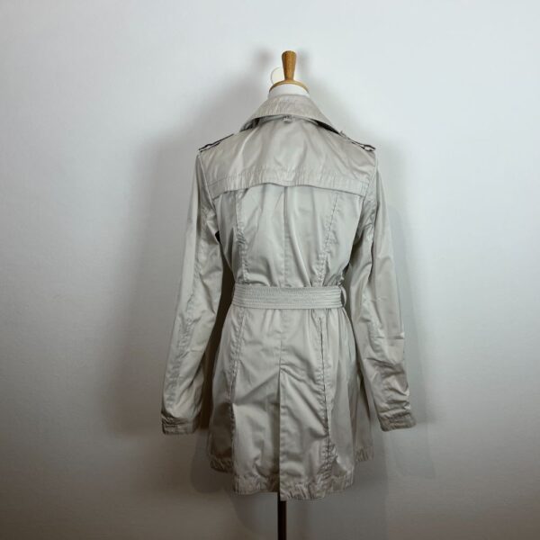 Trench Allegri bianco ghiaccio