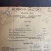Elenco telefonico originale di Memphis, Tennessee (USA) 1955